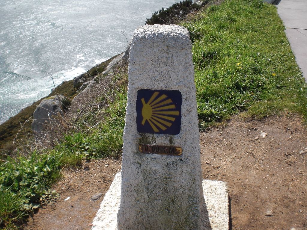 Fine del Camino di Santiago de Compostela